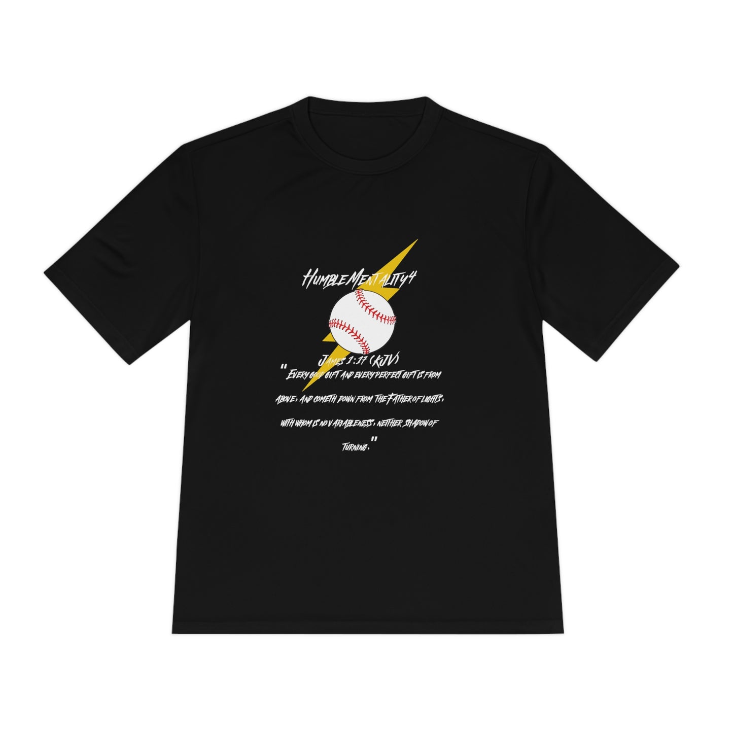 I love Baseball Moisture Wicking Tee