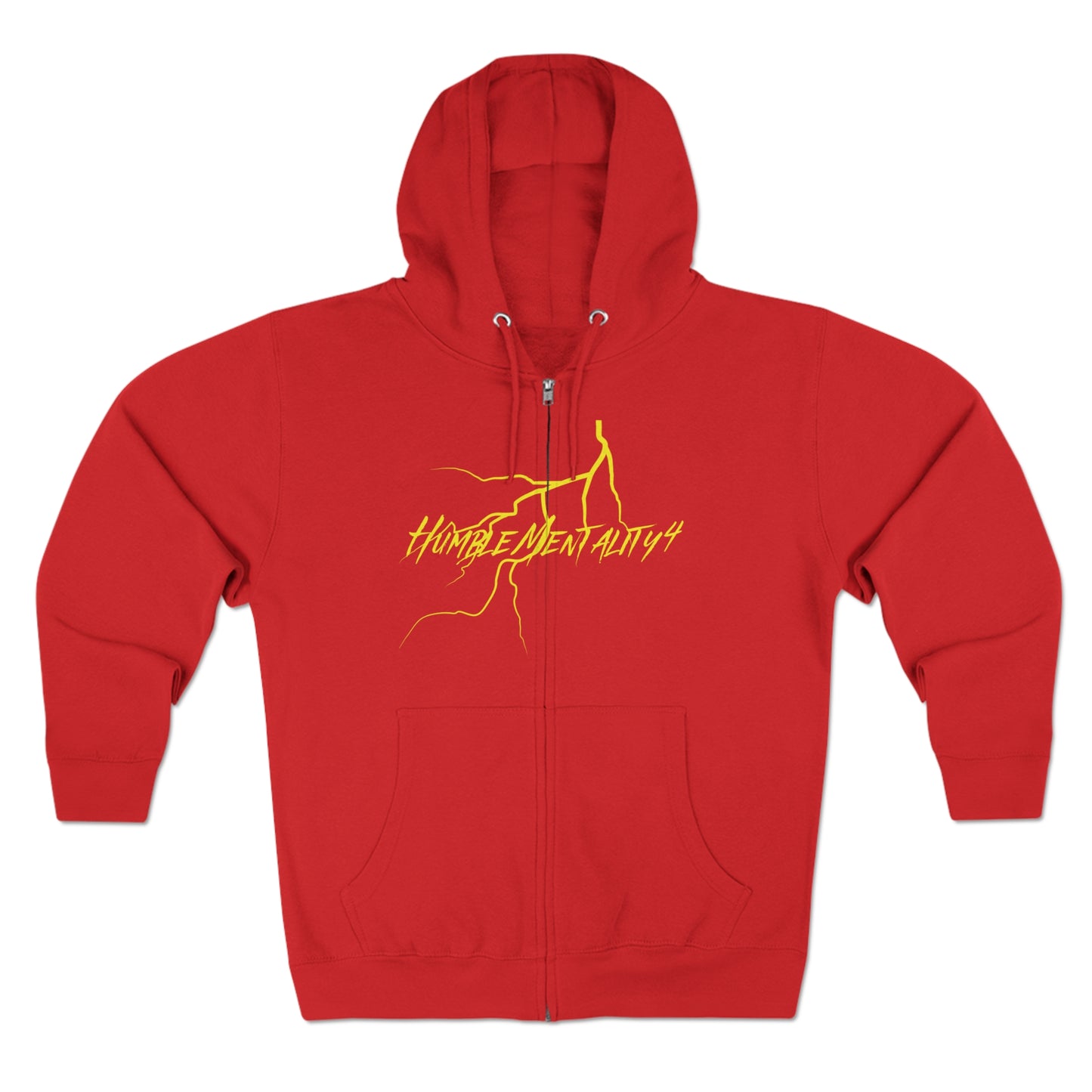 Humble Mentality4 Premium Full Zip Hoodie