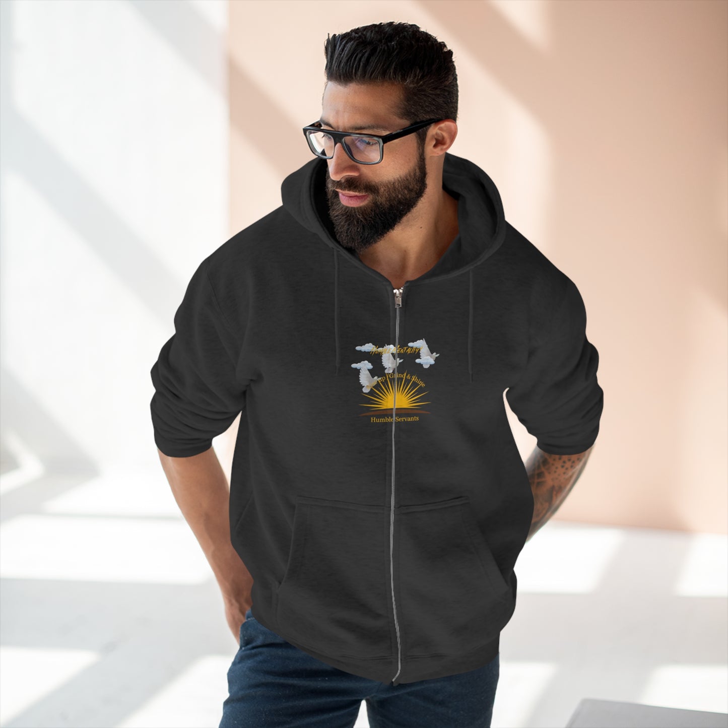 Rise up Premium Full Zip Hoodie