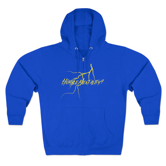 Humble Mentality4 Premium Full Zip Hoodie